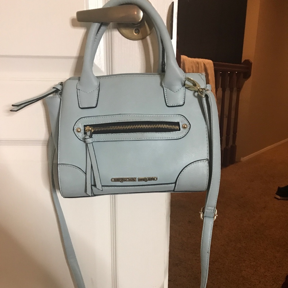 Christian Siriano Blue Purse
